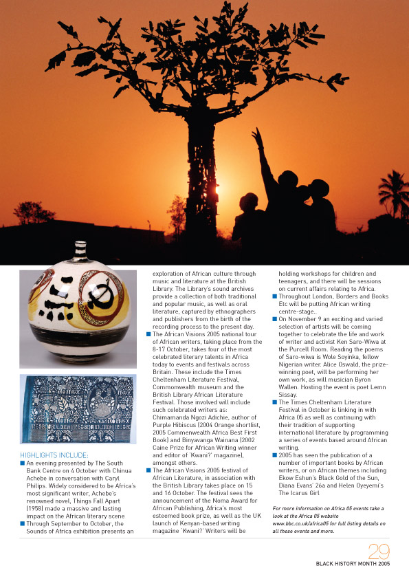 BHM 2005 - Africa 05 spread page 2